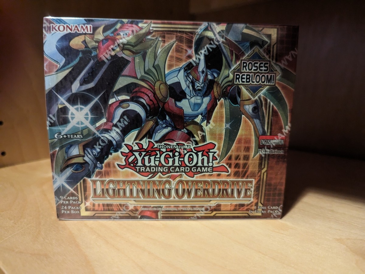 yugioh lightning overdrive booster box Amazon.com: Yu-Gi-Oh! TCG: Lightning Overdrive Booster Display (24) : Toys  & Games main image 0