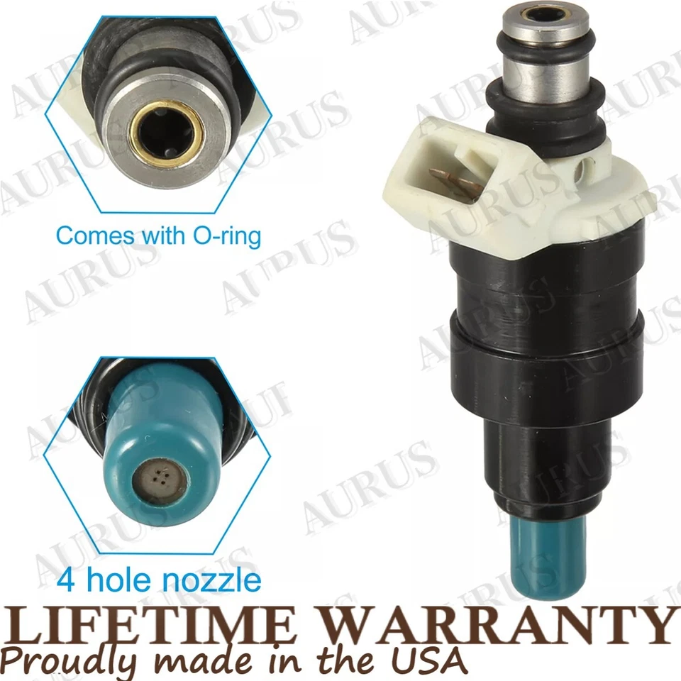 Топливные форсунки x6 OEM DENSO 6 шт для 1979-88 Toyota CELICA CRESSIDA 2,6 л 2,8 л I6 - Изображение 2 из 4