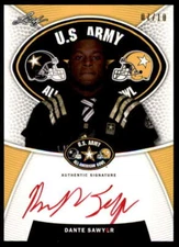 Dante Sawyer 2014 Leaf Army All-American Bowl Tour Autographs Red Ink #TADS1 