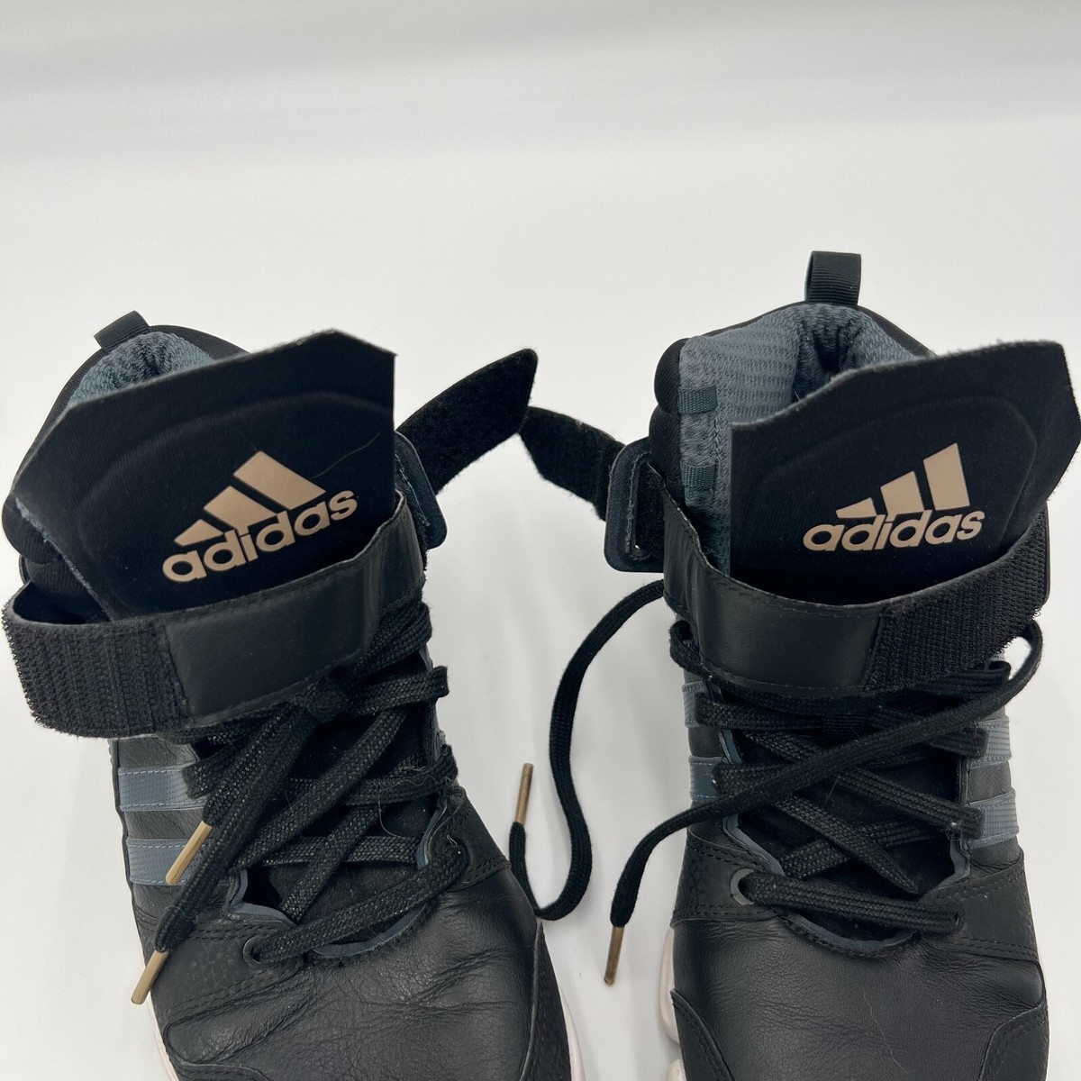 Adidas Iriya II Celebration Extremely Rare Custom Black Navy G96376 Mens Size 7 View 3