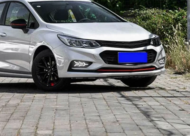 Пара противотуманных фар переднего бампера в сборе светодиодные дневные ходовые огни для Chevrolet Cruze 2016-2018  - Изображение 4 из 4