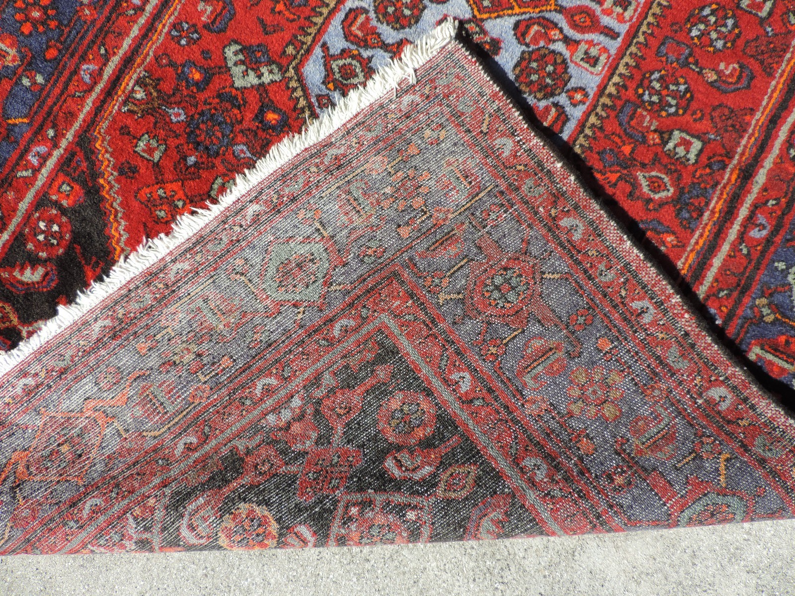 5x7ft. Vintage Handmade Bidjar Hamedan Wool Rug eBay