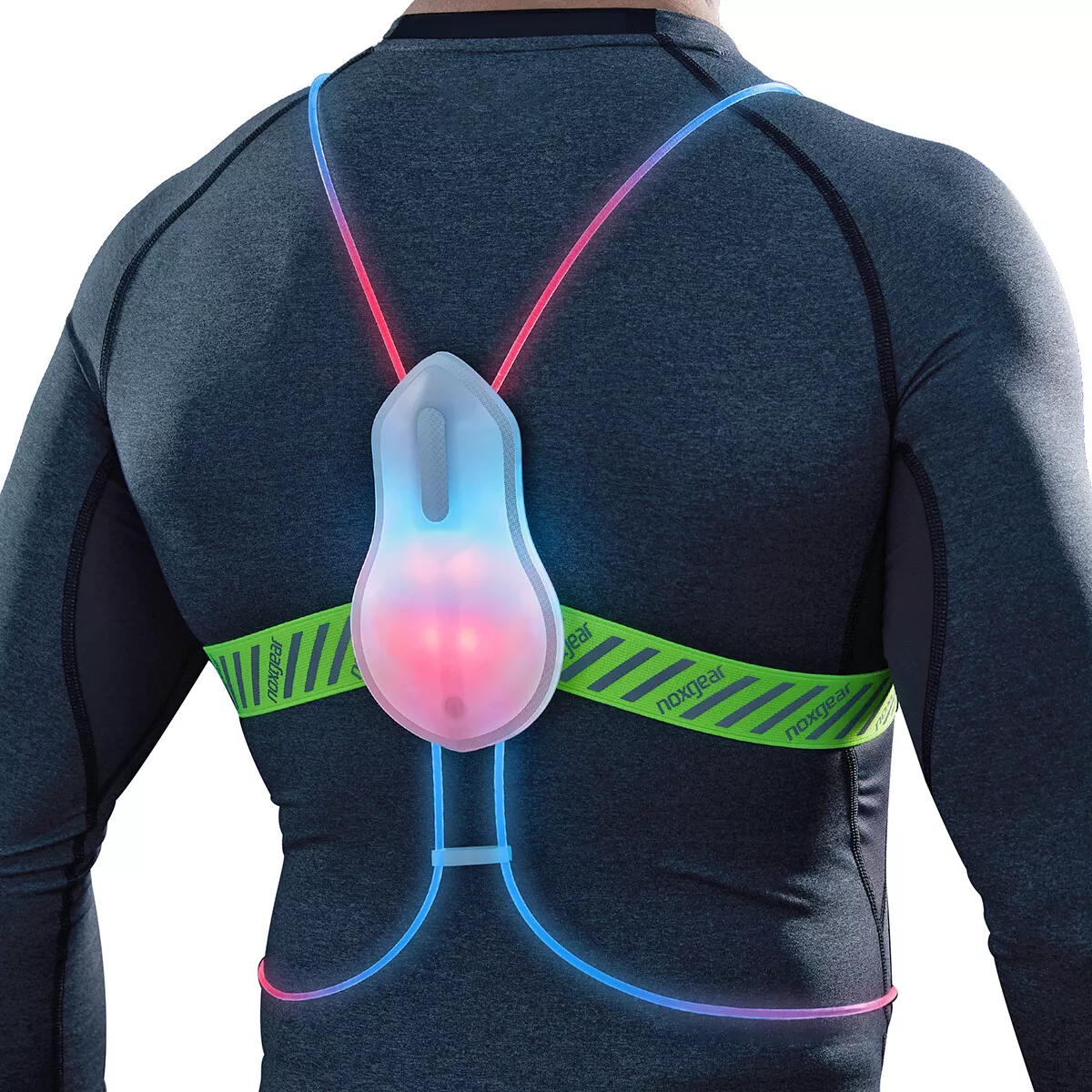 Illuminated store running vest