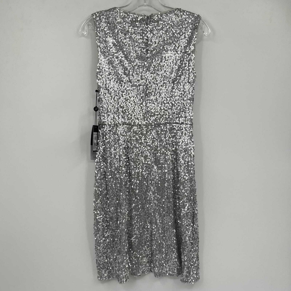 adrianna papell silver sequin dress Christina Wu Evening Dress 40542 Lead