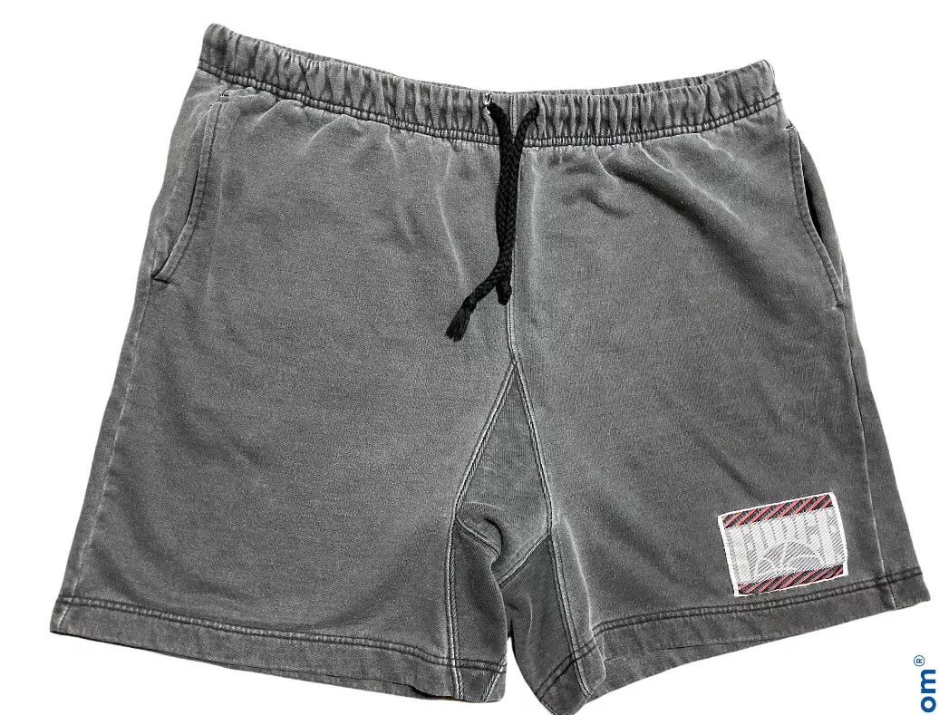 grey nike sweatshorts