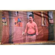 Shirtless Gibby ICarly 3 x 5 Feet Flag Banner College Dorm