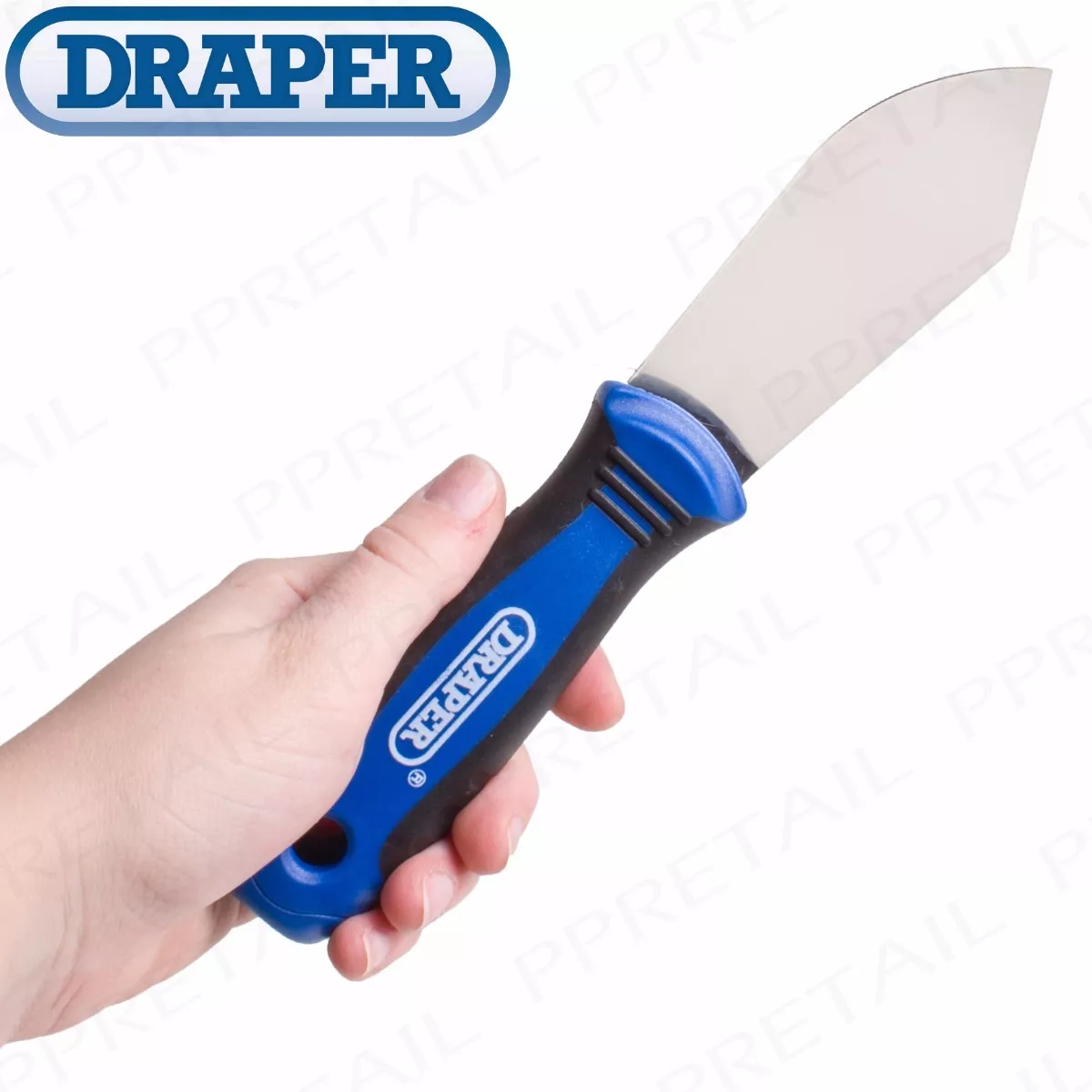 LARGE 100mm Putty Knife Curved Straight Blade Window Door Glazing Bead Scraper