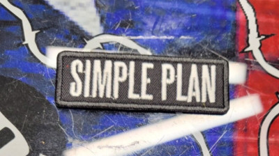 EMBROIDERED SIMPLE PLAN CANADIAN ROCK BAND PATCH (Please Read Ad)
