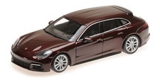 MINICHAMPS PORSCHE PANAMERA 4S DIESEL SPORT TURISMO 2017 BURGUNDY RED METALLIC