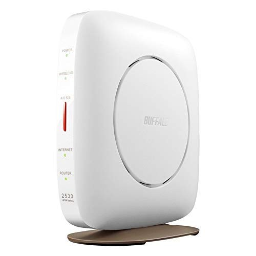 Buffalo WSR-2533DHP3-WH Wireless LAN Base Station 11ac/n/a/g/b 1733+800Mbps Whit - 第 1/1 張圖片