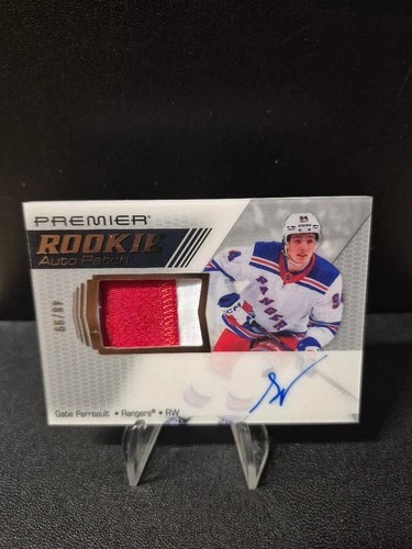 2025-26 PREMIER HOCKEY GABE PERREAULT ROOKIE AUTO PATCH #48/99 #HR-GP