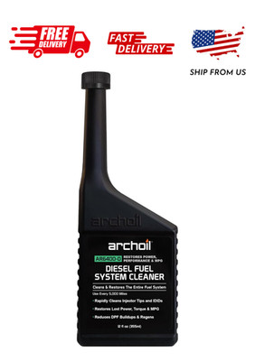 Archoil AR6400-D Diesel Fuel System Cleaner (12 oz) Rapid Injector Cleaner, Turb