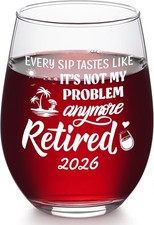 Retirement  for Woman, Retirement Gifts for Women 2026, It's Not My Problem