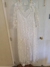 White Elegant Wedding Dress