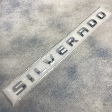 3d Letters For Silverado Emblem Fender Nameplate Chrome Silver Badge Adhesive 3d Letters For Silverado Emblem Fender Nameplate Chrome Silver Badge Adhesive