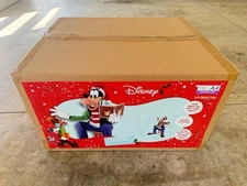 Disney 4 ft. Animated Holiday Goofy Animatronic Home Depot A4 2025 *NEW*