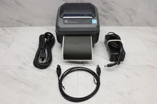 Zebra GK420d USB Ethernet Label Thermal Printer GK42-202220-000 w/ Adapter