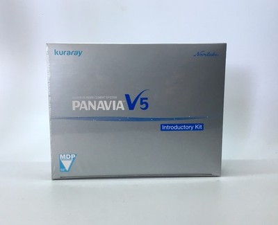 PANAVIA V5 Intro Kit Adhesive Resin Cement Clear Kuraray #3605-KA Exp. 2028-05