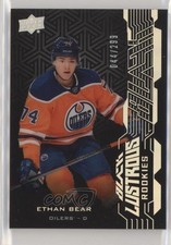 2018-19 SPx UD Black Lustrous Rookies 44/299 Ethan Bear #LR-EB RC 19zj
