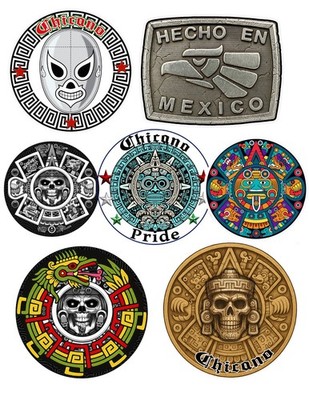 chicano style sticker pack-all weather-vinyl