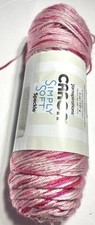 CARON SIMPLY SOFT SPECKLE yarn. 1pk. LIPSTICK.  I Combine Ship. SEE DETAILS.