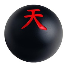 Blackred Inlay Sphere 4 5 6 Speed Japanese Sky God Manual Shift Knob Shifter