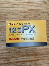 1 Roll Kodak Professional Plus-X 125 Film 125PX Black White Expired 11/2011
