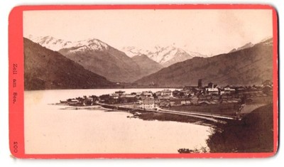 Fotografie Baldi & Würthle, Salzburg, Ansicht Zell am See, Blick nach dem Ort m 