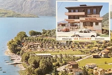 Cartolina - Albergo Ristorante Al Molo da Fiorina - Domaso (Lago di Como) - 1981