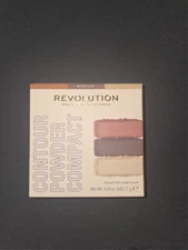 Makeup Revolution London Contour Palette, Three Medium Shades
