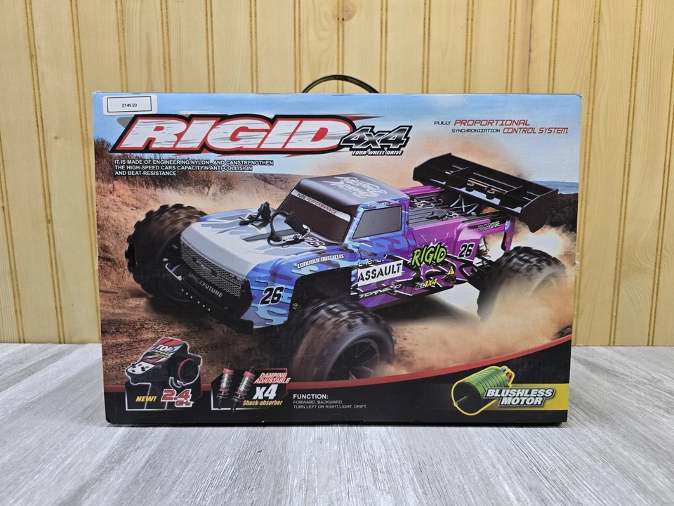  1/12 Brushless 4WD RC Truck Buggy for Adults, 2.4G Truggy  - Image 3 of 4