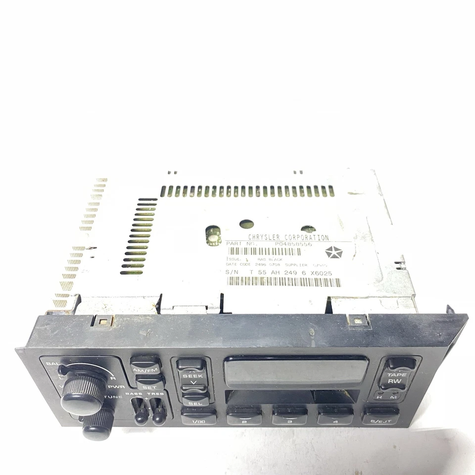 Dodge Chrysler Jeep Ram Mopar 1984-2001 radio casete AM FM P04858556 Foto 2 de 4