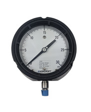 Ashcroft 1259 Pressure Gauge 0-30 PSI Corrosion-Resistant PBT Case 4-1/2in