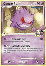 1x Gengar [GL] - 40/111 - Uncommon Heavily Played Pokemon Platinum Rising Rivals on eBay