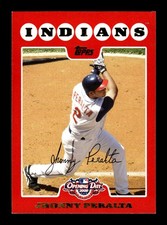 2008 Topps Opening Day Jhonny Peralta #177 Cleveland Indians
