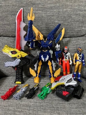 Power Rangers Dino Fury Ryusoulger DX Megazord Morpher Figur 9p Set Neptun