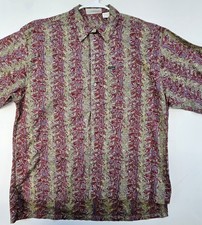 Columbia Men's Casual Short Sleeve Shirt Size Large Classic fit 100 Cotton 7069