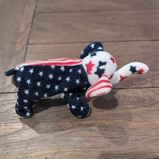 Ty Beanie Baby RIGHTY 2000 - Elephant - MAJOR TAG ERRORS | 7-4-2000 | RARE