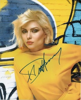Autographed Deborah Harry Blondie 8 x 10 Photo Signed with COA