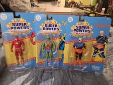 Martain Manhunter Flash And Deathstroke McFarlane Figures Super Powers Cyborg