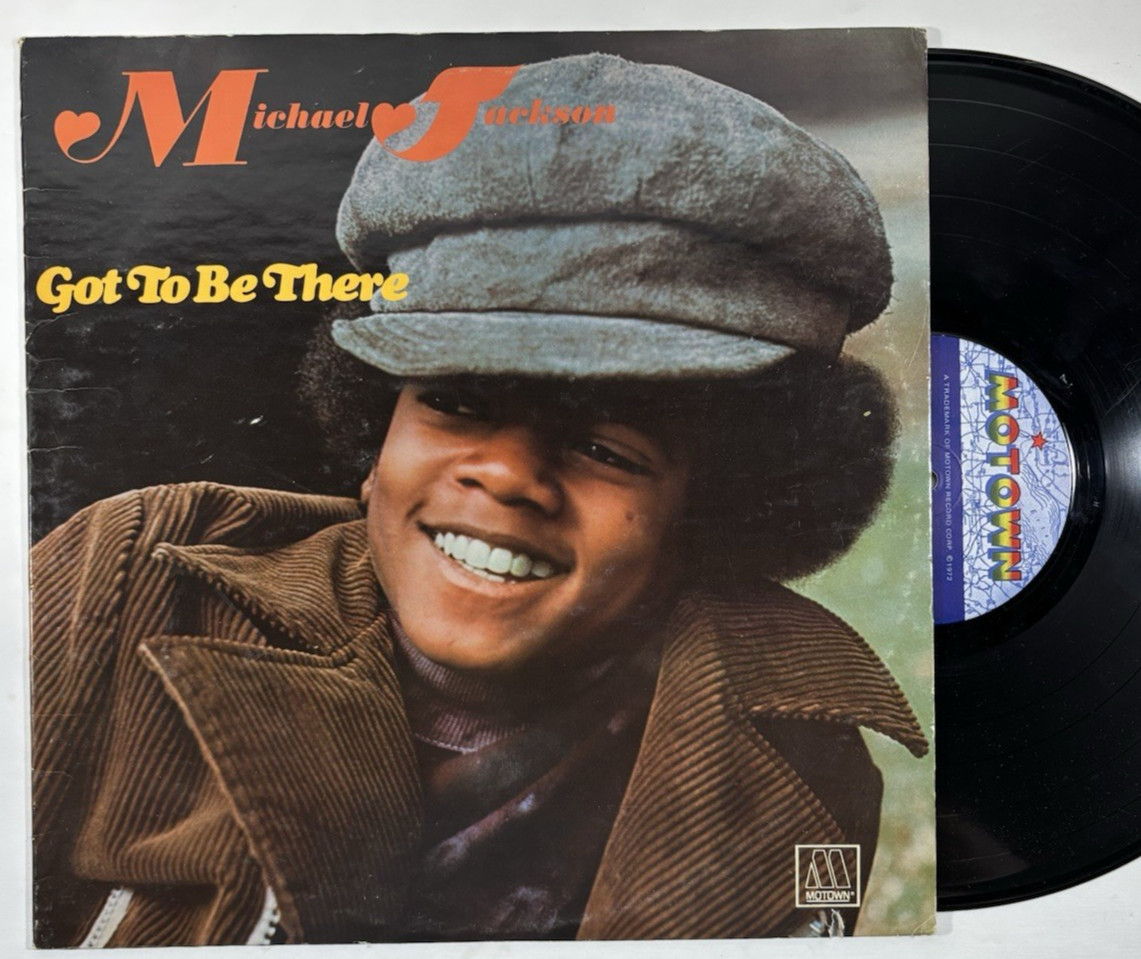 Michael Jackson - Got to Be There LP (1972, Motown) 1st Press, Solo Debut, VG++