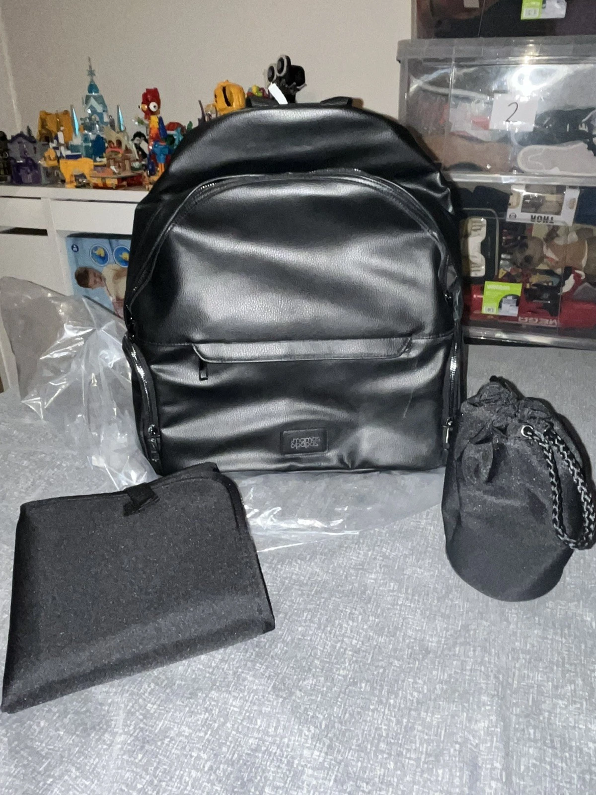 Mamas & Papas Ocarro Luxe Changing Backpack - Black including all accessories