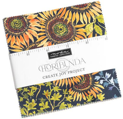 Floribunda Moda Charm Pack 42 100% Cotton 5'' Precut Fabric Squares