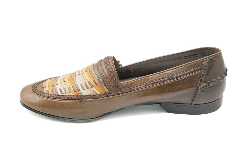 NEW SILVANO LATTANZI Defect Leather Shoes Size Eu 41 Uk 7 Us 8 LN521 eBay