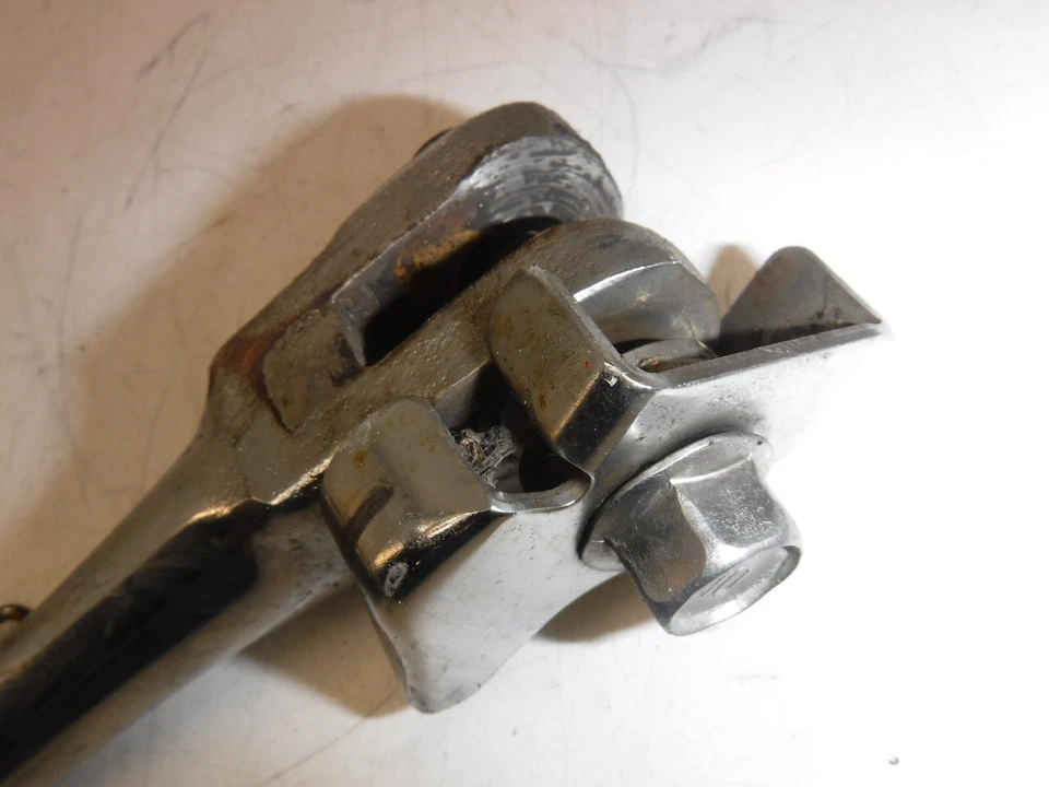 99-09 YAMAHA V STAR 1100 OEM SOPORTE LATERAL SOPORTE Foto 4 de 4