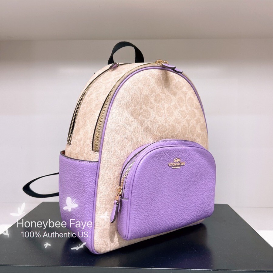 COACH 薄紫 リュック★バックパック COACH 紫 リュック Coach Backpack: Refined Style