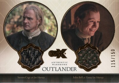 Outlander CZX, Ian Murray / Young Ian Murray Dual Wardrobe Card DW7 #115/150
