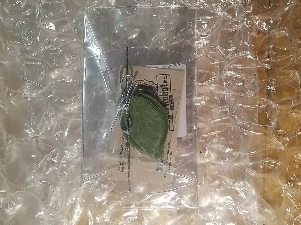 Decoración Comestible Hoja Verde Azúcar Robot Inc Pasteles Taza Pasteles Toppers Foto 3 de 4