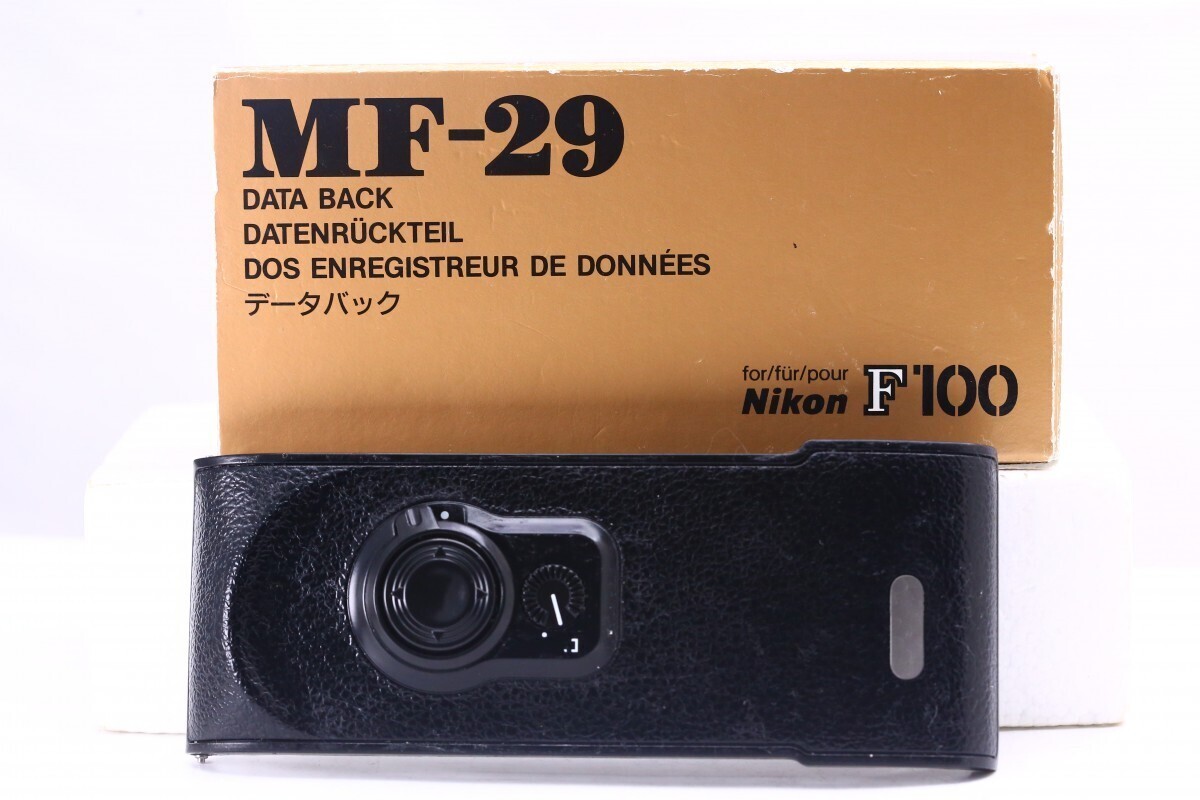 N MINT in Box] Nikon MF-29 MF 29 Data Back for F100 Film Camera