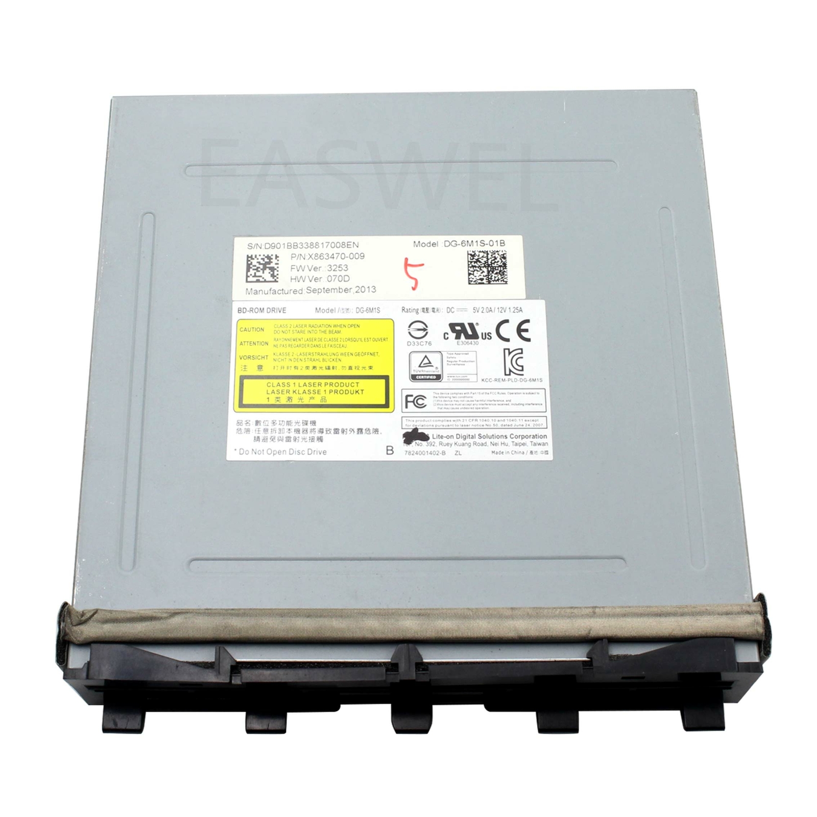 Xbox One Bluray Disk Drive Replacement LiteOn DG6M1S Original B150